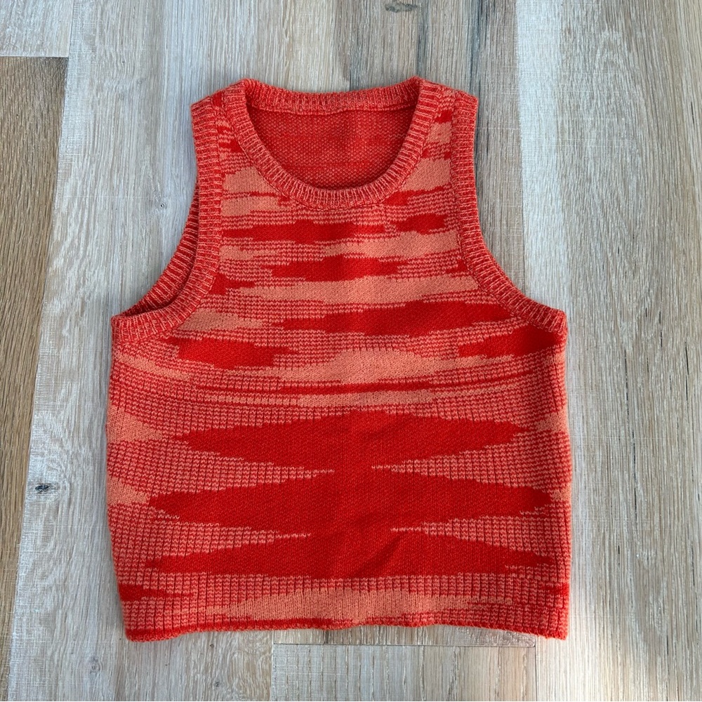 Razorback Knit Tank Top